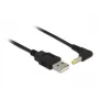 Stroomkabel DeLOCK 85544 USB A 1,5 m zwart