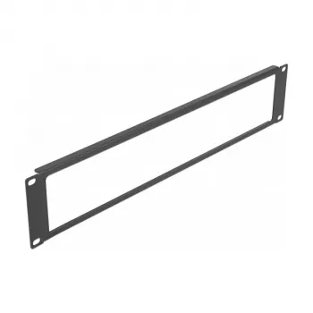 Blindplaat DeLOCK 19 inch netwerkkastpaneel met opening 2U zwart