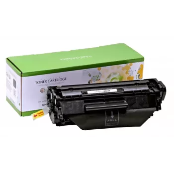 Compatibel Static-Control Hewlett-Packard Q2612A/CRG103/303/703/FX-10 zwart, 2000 pagina's