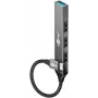 Goobay Slim 4-poorts USB-hub, USB-C™ naar USB-A, USB 3.2 (74457)