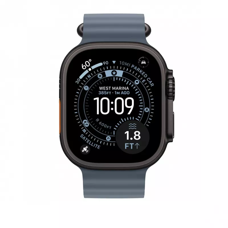 Band Apple MGCK4ZM/A smart wearable accessoire blauw fluorelastomeer