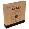 SilverStone SST-AP140I ventilator, 140 mm, zwart