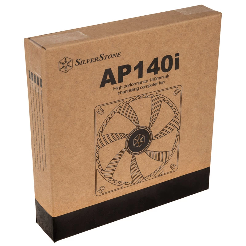 SilverStone SST-AP140I ventilator, 140 mm, zwart