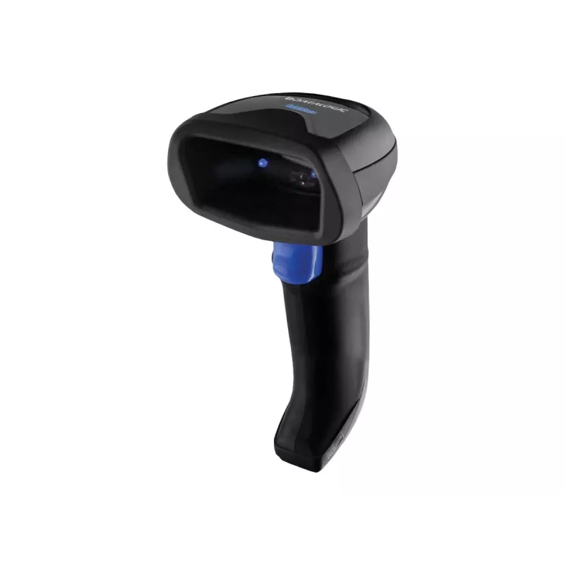 Datalogic QuickScan QBT2500, BT, 2D, Multi-IF, Digimarc, kit (USB), zwarte handscanner, Bluetooth-scanner, 2D, imager, Digimarc, multi-interface (RS232, KBW, USB), beschermingsgraad R
