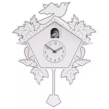 NeXtime klok 2999 Cuck a Do It Yourself, 40 x 55 cm, wand, wit