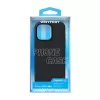Beschermhoes van siliconen Vention KUFB0-40 voor iPhone 15 Pro Max — zwarte soft-touch hoes