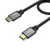 Unitek C137W HDMI 2.1-kabel, 1,5 m, 48 Gbps, 8K@60Hz, 4K@120Hz, eARC, vergulde connectoren, zwart