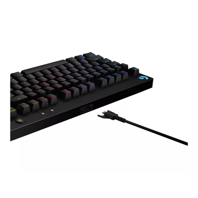 Logitech G PRO gaming toetsenbord - toetsenbord - QWERTY - Spaans - zwart (920-010593)