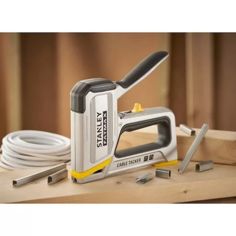 Stanley FMHT70100-0 nietmachine, zwart/zilver/geel