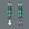 Wera Zyklop 8009 Pocket Imperial set 1 - ratelschroevendraaier met bitset