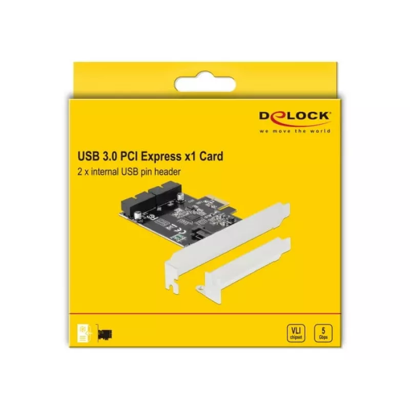 Interne USB 3.2 Gen 1 adapter DeLOCK 90387