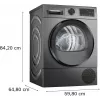 Bosch WQG245DXSN warmtepompdroger 9 kg