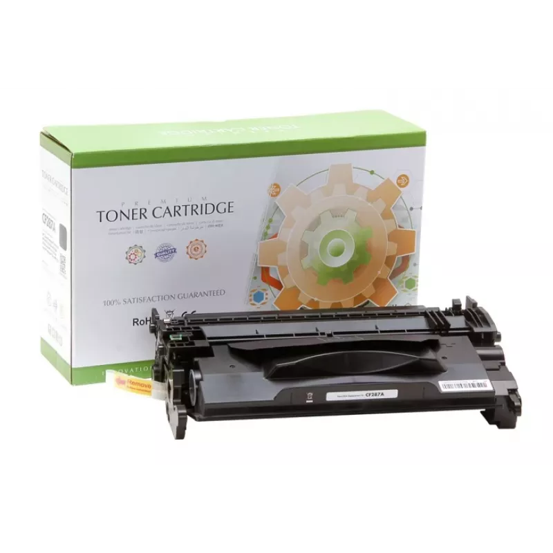 Compatibele Static Control Hewlett-Packard CF287A/ Canon CRG041 GEN2 zwart, 9000 pagina's
