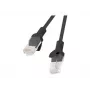 Netwerkkabel LANBERG PCU5-10CC-0025-BK RJ-45 Cat5e U/UTP 0,25 m zwart