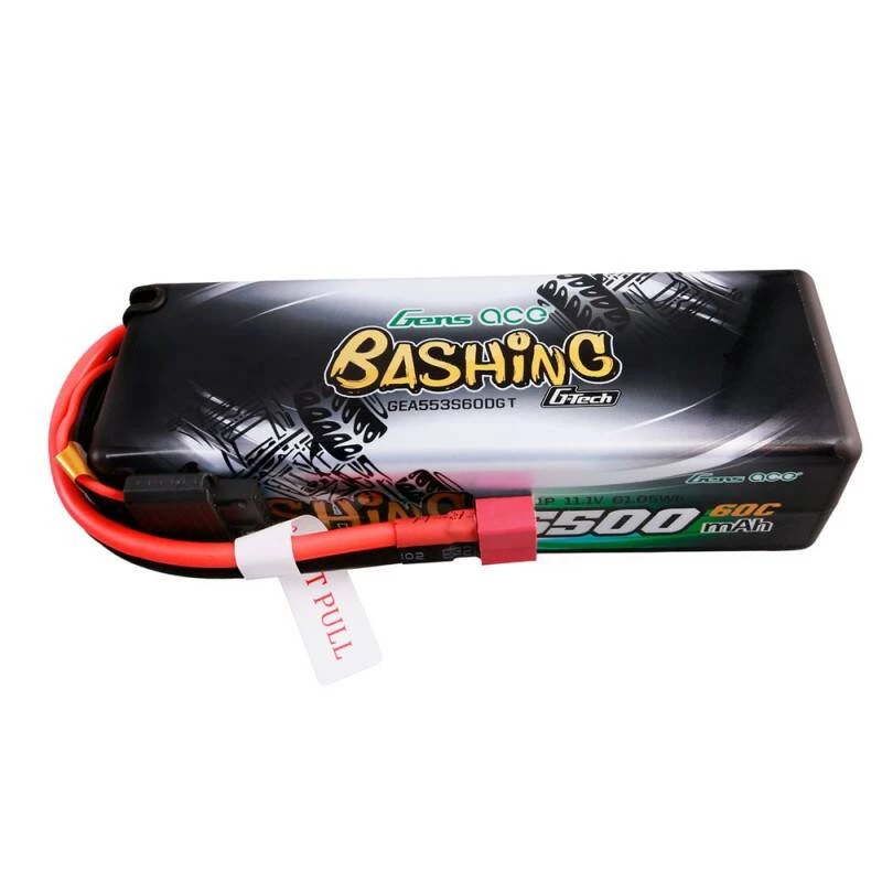 Gens ace G-Tech 5500mAh 11.1V 3S1P 60C HardCase 15# auto-accu