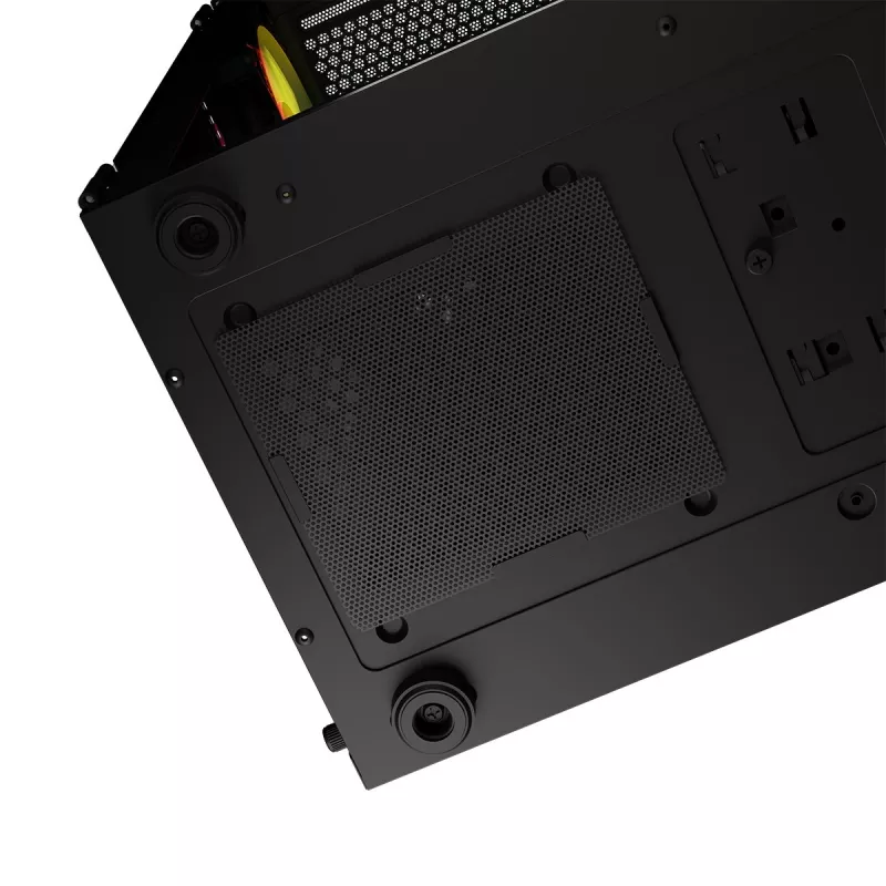 LOGIC CONCEPT Portos ARGB ATX mid-tower behuizing, zwart