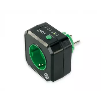 Ansmann AES1 Zero Watt energiebesparende timerstekker, zwart