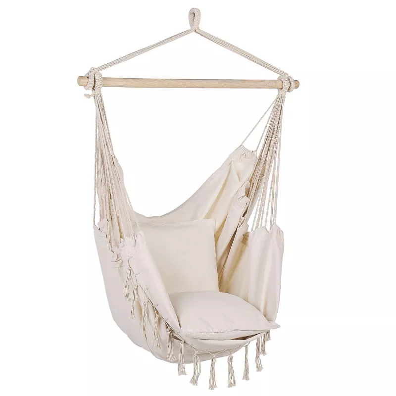 Black Forest | Hangmat | Braziliaanse stoel 100x130cm beige