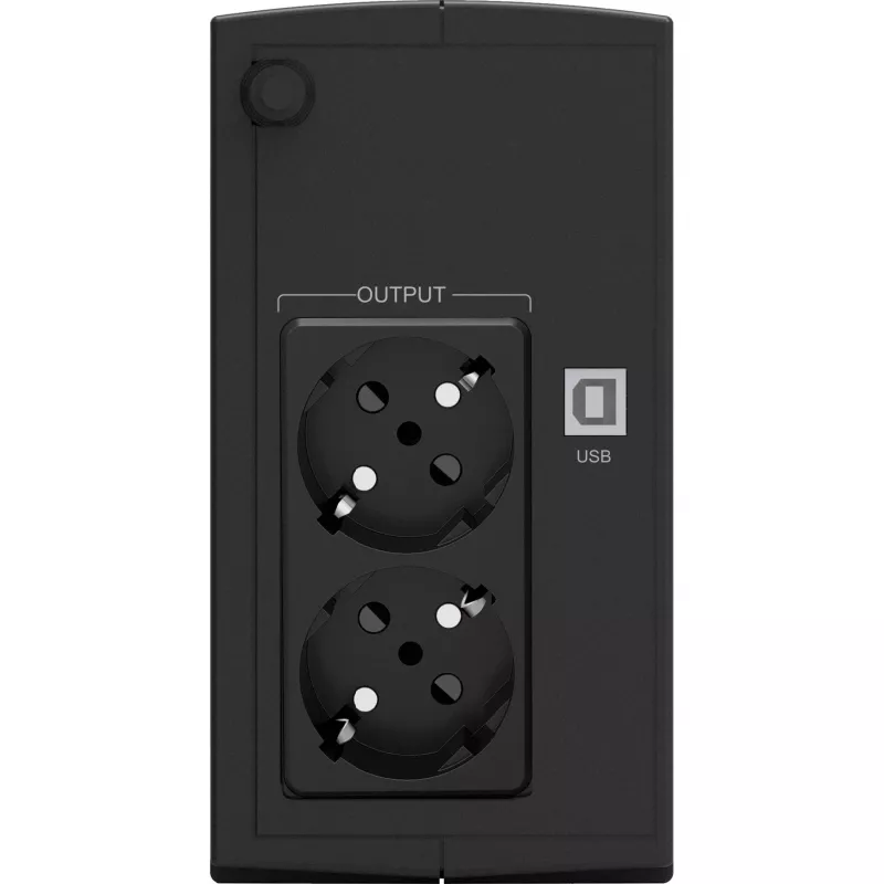 PowerWalker Basic VI 850 SB line-interactive 850VA 2AC-uitgangen tower zwart UPS (uninterruptible power supply) (10121067)