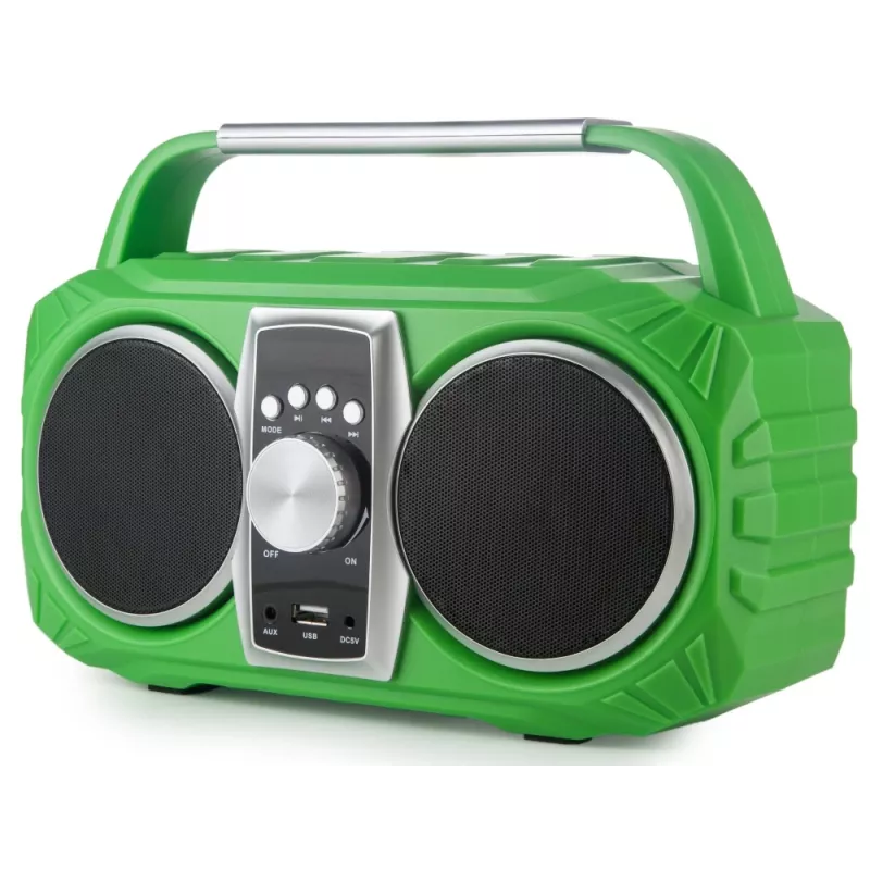Radiowekker PRIME3 Prime3 APR71GR Neon — wekker met FM-radio en LED-display