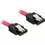 SATA-kabel DeLOCK 82674 0,1 m rood