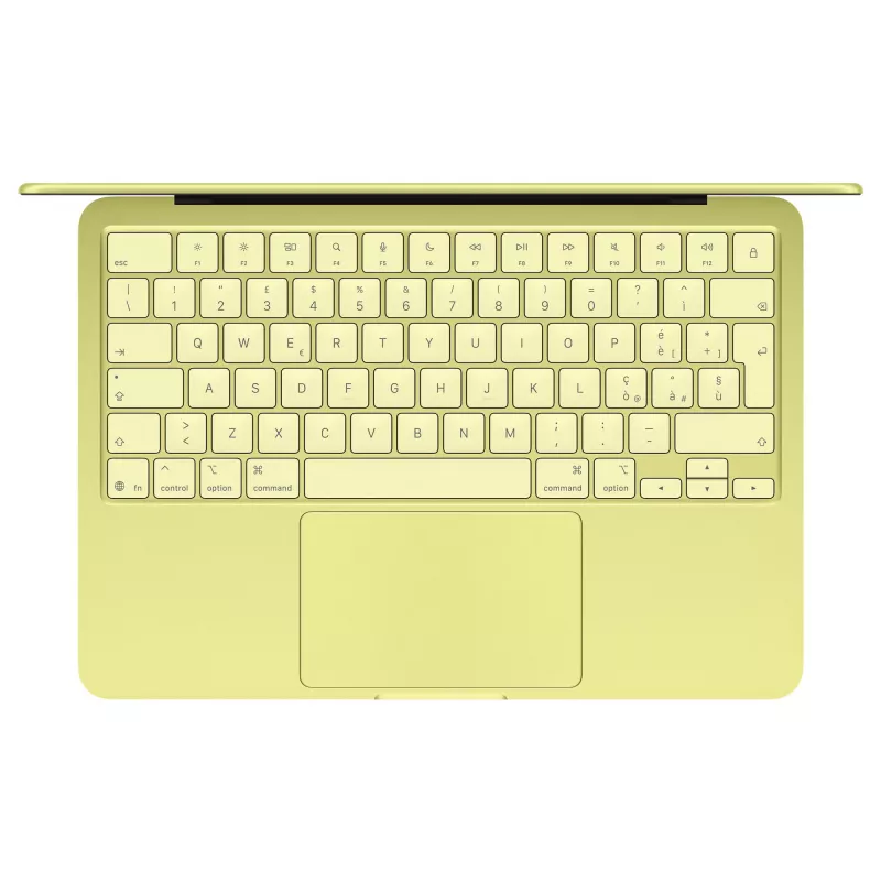 Apple MacBook Neo A18 Pro-chip met 6-core CPU en 5-core GPU, 8 GB, 256 GB SSD - Citrus