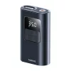 Baseus PrimeTrip VA1 draagbare bandenpomp, 75 W, 2-in-1 met zaklamp en 6000 mAh powerbank, zwart