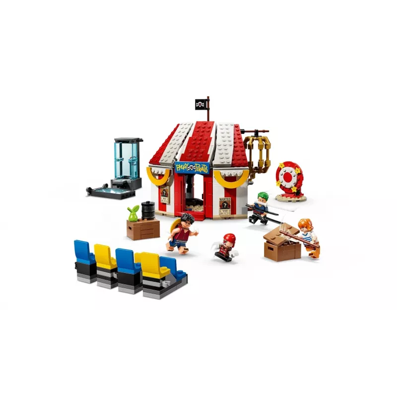 LEGO Bricks speelset Buggy der Clown Circus Tent 75637 — 573 onderdelen, 4 minifiguren, leeftijd 8+