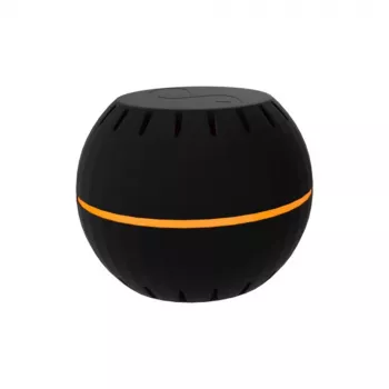 Shelly H&T, vochtigheids- en temperatuursensor draadloos, compact, WiFi, hygrometer, huisautomatisering, iOS Android-app – zwart