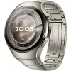 Smartwatch HUAWEI WATCH 5, 1,5 inch AMOLED, 466×466, 46 mm titanium behuizing, Wi-Fi, GPS, zilver