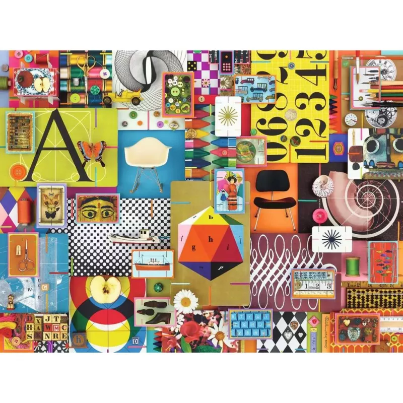 Puzzel Eames Collectors Edition - House of Cards (1500 stukjes)