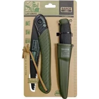 Handmes BAHCO LAP-KNIFE, compact opvouwbaar universeelmes, model LAP-KNIFE