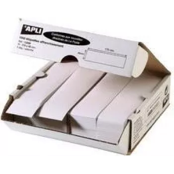 Verzendetiketten agipa 115498 140 x 40 mm geel, zelfklevende rol