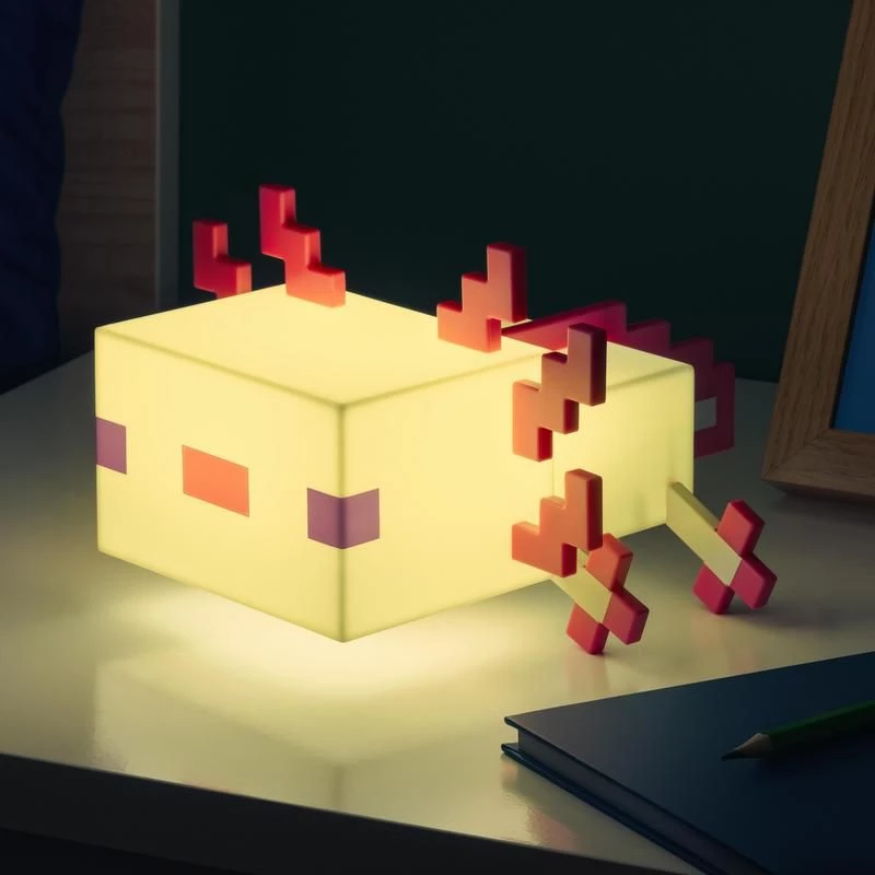 Paladone Minecraft Axolotl-lamp