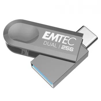 USB-flashdrive Emtec 256GB USB3.2 Type-C Dual D280