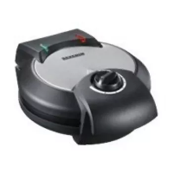 Severin WA 2103 wafelijzer voor 4 wafels 1200 W zwart, zilver