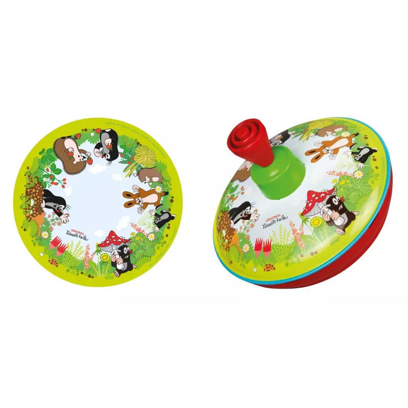 Tol Lena 52449, houten speelgoed met Kleine Mol-motief, 13 cm