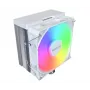 Montech NX400 White ARGB CPU-luchtkoeler, 120 mm, multi-socket, wit