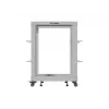 Rackkast 19 15U 600x600-1100 grijs