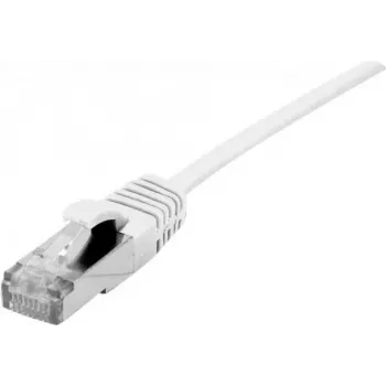 Ethernet-patchkabel Dexlan 858747 Cat6a S/FTP (S-STP) RJ-45 naar RJ-45 5 m wit