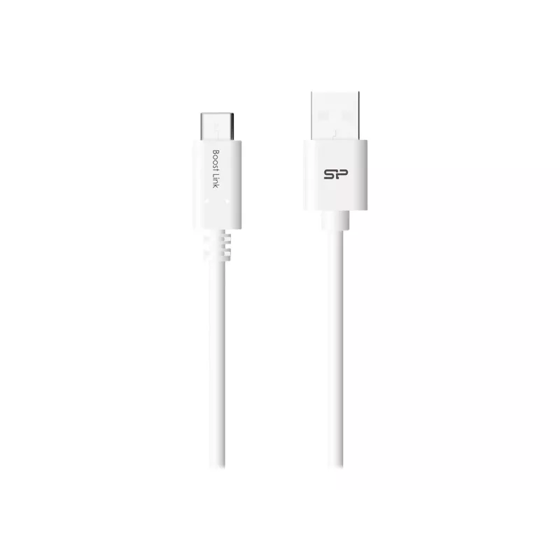 USB-kabel Silicon Power Boost Link PVC LK10AC 1m USB A USB C Wit