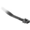 Thermaltake AC-063-CN1NAN-A1 kabelsplitter, zwart, male/male, 600 mm