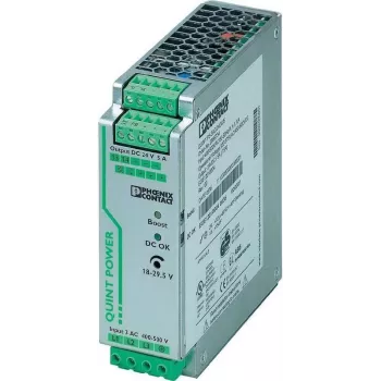 Phoenix QUINT-PS/3AC/24DC/5 voeding 120 W grijs (2866734)