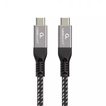 USB-C naar USB-C kabel GEMBIRD CCBP-USB4-CMCM240 1,5 m, USB4 Gen 3x2, 40 Gbit/s, 240 W, zwart