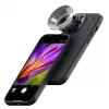 Foto-objectief ShiftCam LU-MC-025-23-EF — macro-objectief 25x, M12-aansluiting, aluminium/glas, 34,8 mm, 36,6 g, zwart/goud
