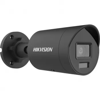 IP-beveiligingscamera Hikvision Pro Series 6 MP Darkfighter vaste mini-bullet, 6 MP, 1/2,4-inch CMOS, 114,8°×60° gezichtsveld, 30 fps, bedraad, binnen/buiten, plafond/muur, zwart