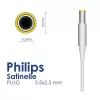 Akyga AK-PD-04 voeding voor Philips Satinelle epilator, 4,7 V, 300 mA, 1,41 W, 1,8 m, wit