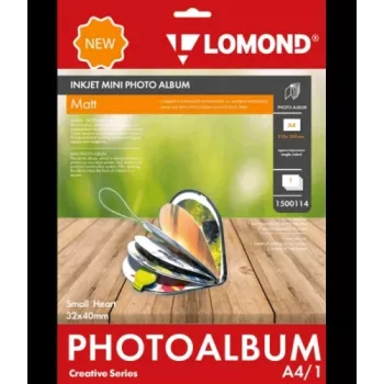 Lomond inkjet mini-album klein hart mat 32x40 mm (klein)