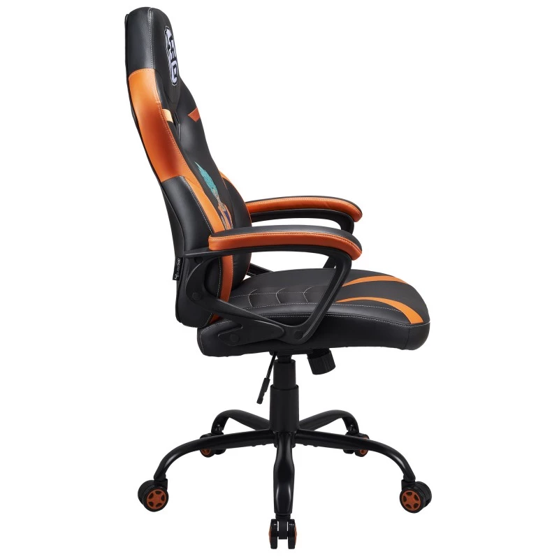 Pc-gamingstoel Subsonic SA5573-D4 gevoerde zitting zwart oranje