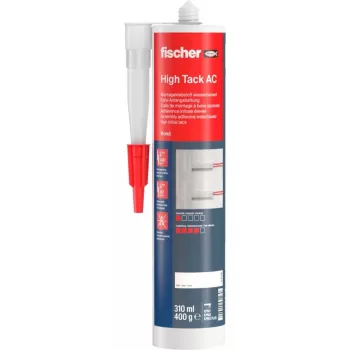 Montagelijm High Tack AC 310ml crèmewit, lijm wit